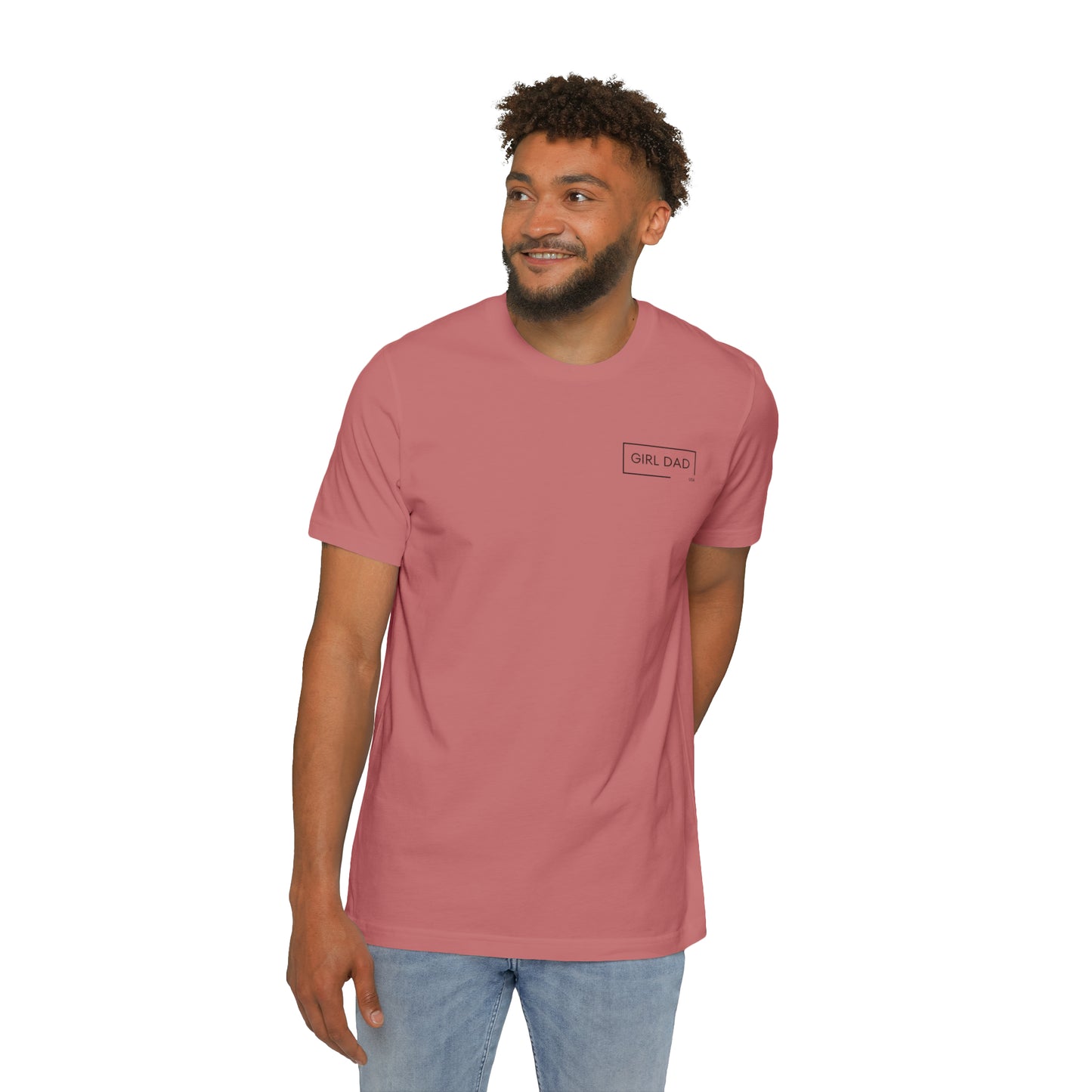 Girl Dad USA - Short-Sleeve Jersey T-Shirt - Girl Dad USA