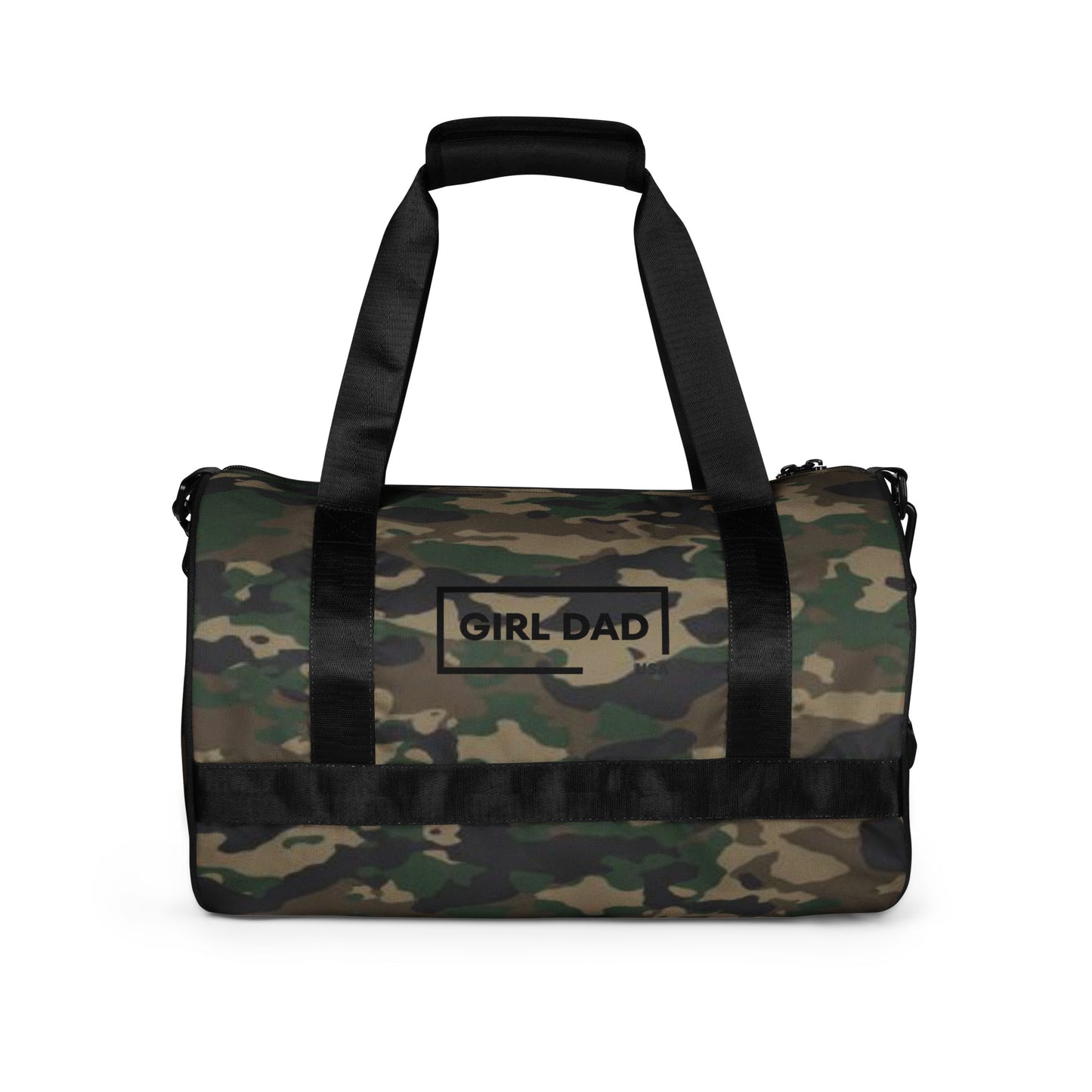 Girl Dad USA - Camo Print Gym Bag - Girl Dad USA
