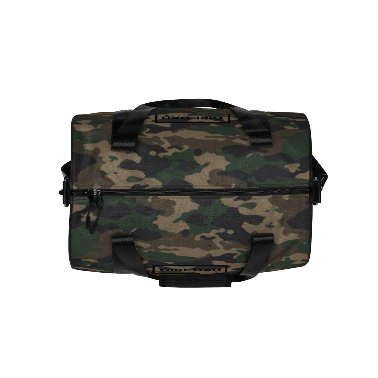 Girl Dad USA - Camo Print Gym Bag - Girl Dad USA