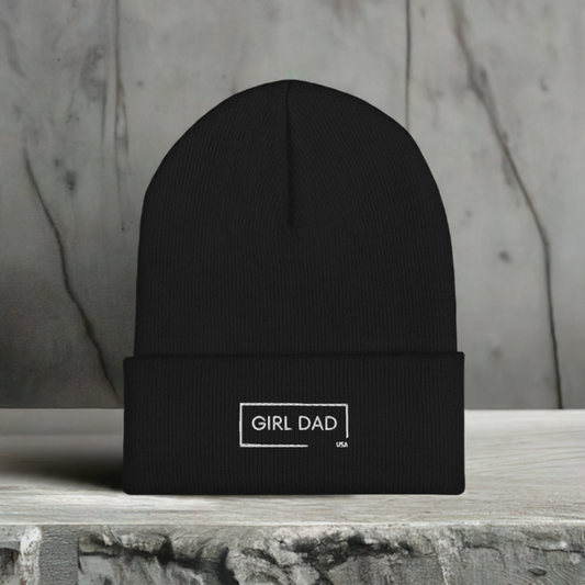 Girl Dad USA - Men’s Cuffed Beanie - Girl Dad USA