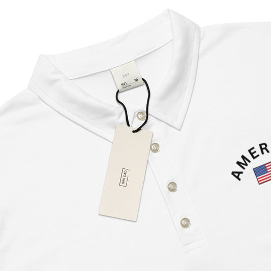 Girl Dad USA - Men’s Slim Fit Polo - Girl Dad USA