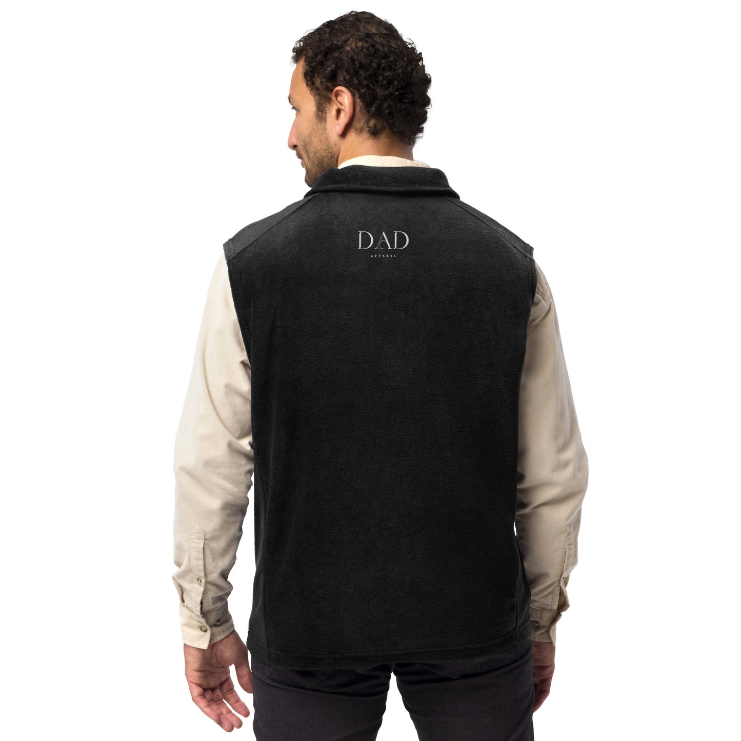 Girl Dad USA - Men’s Columbia Fleece Vest - Girl Dad USA