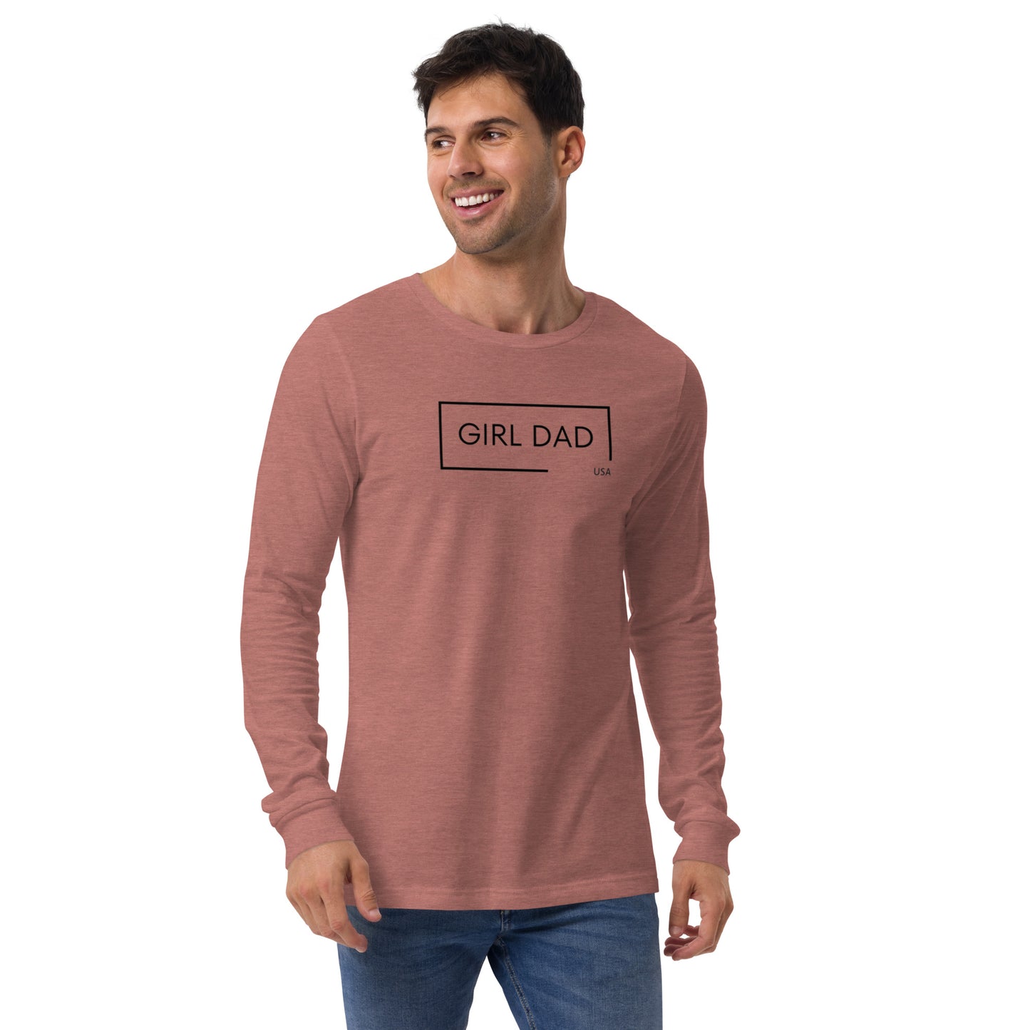 Girl Dad USA - Long Sleeve Tee - Girl Dad USA