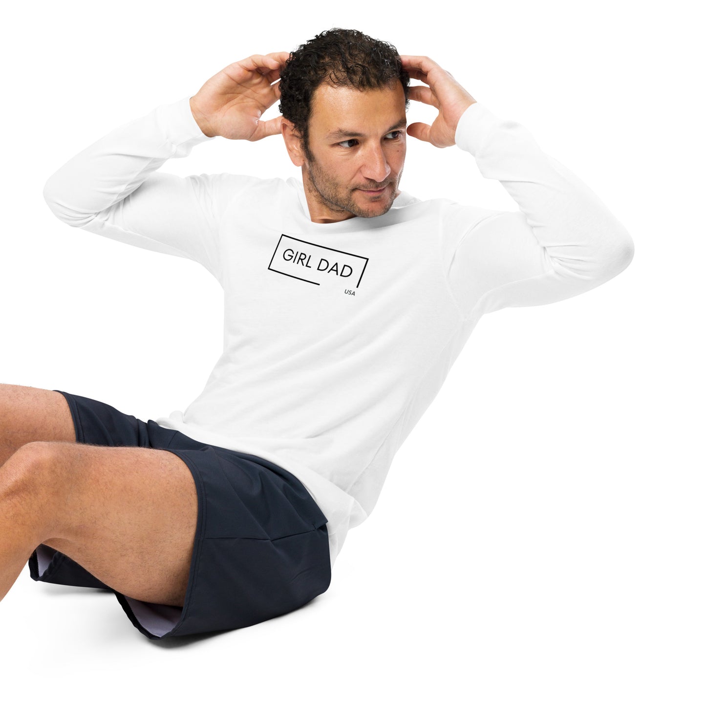 Girl Dad USA - Long Sleeve Tee - Girl Dad USA