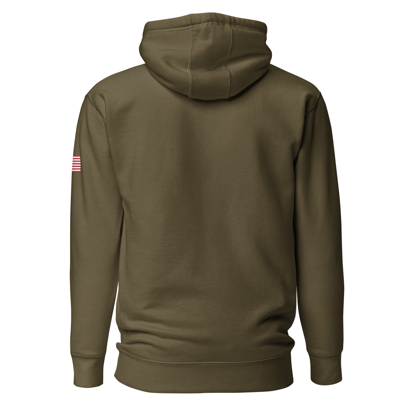 Girl Dad USA - Men's Hoodie w/ Side USA Flag - Girl Dad USA
