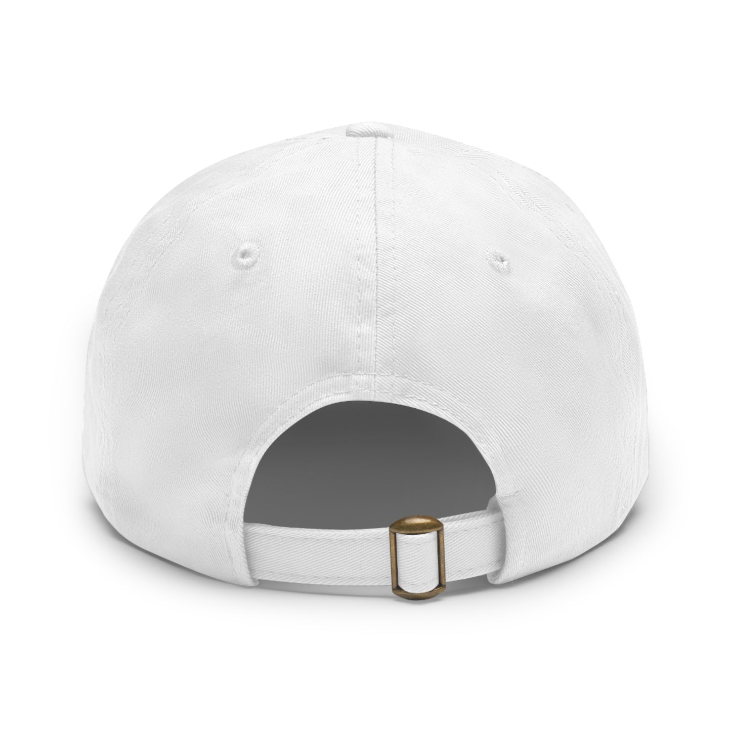 Girl Dad USA -Classic Dad Hat with Leather Round Patch