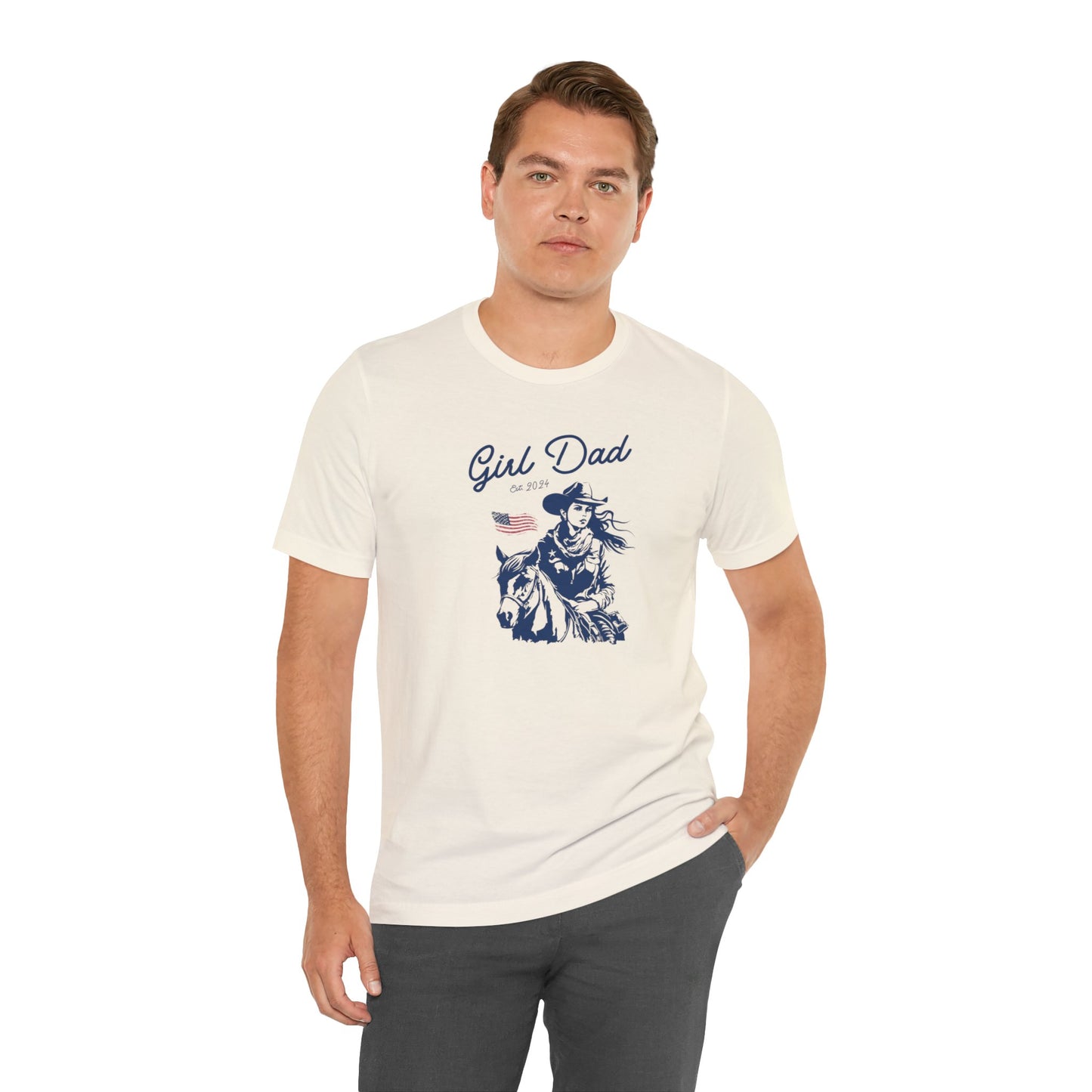 Gir Dad USA -  Daddy's Cowgirl Short Sleeve Tee