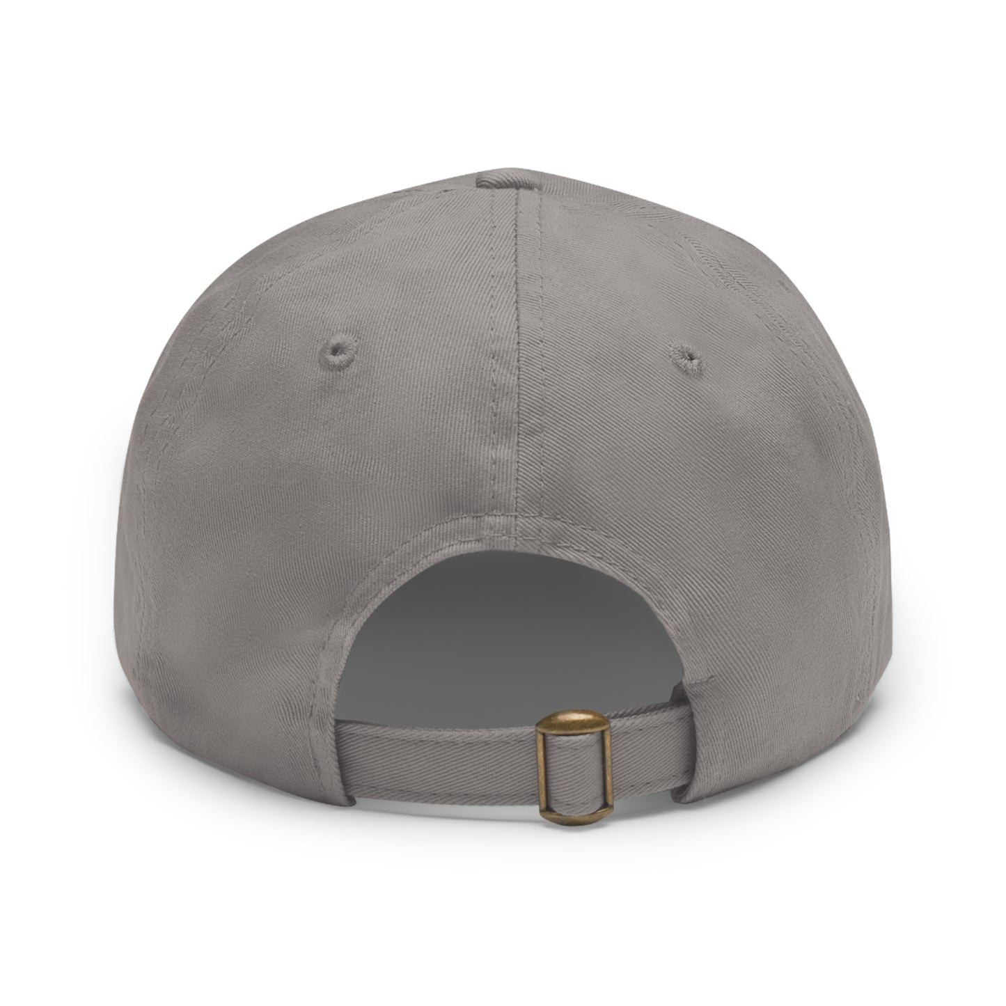 Girl Dad USA -Classic Dad Hat with Leather Round Patch