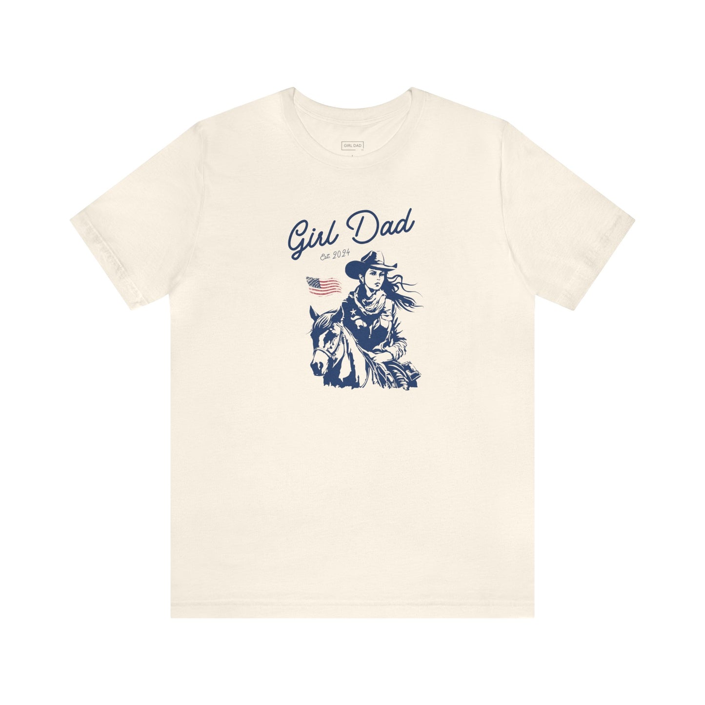 Gir Dad USA -  Daddy's Cowgirl Short Sleeve Tee