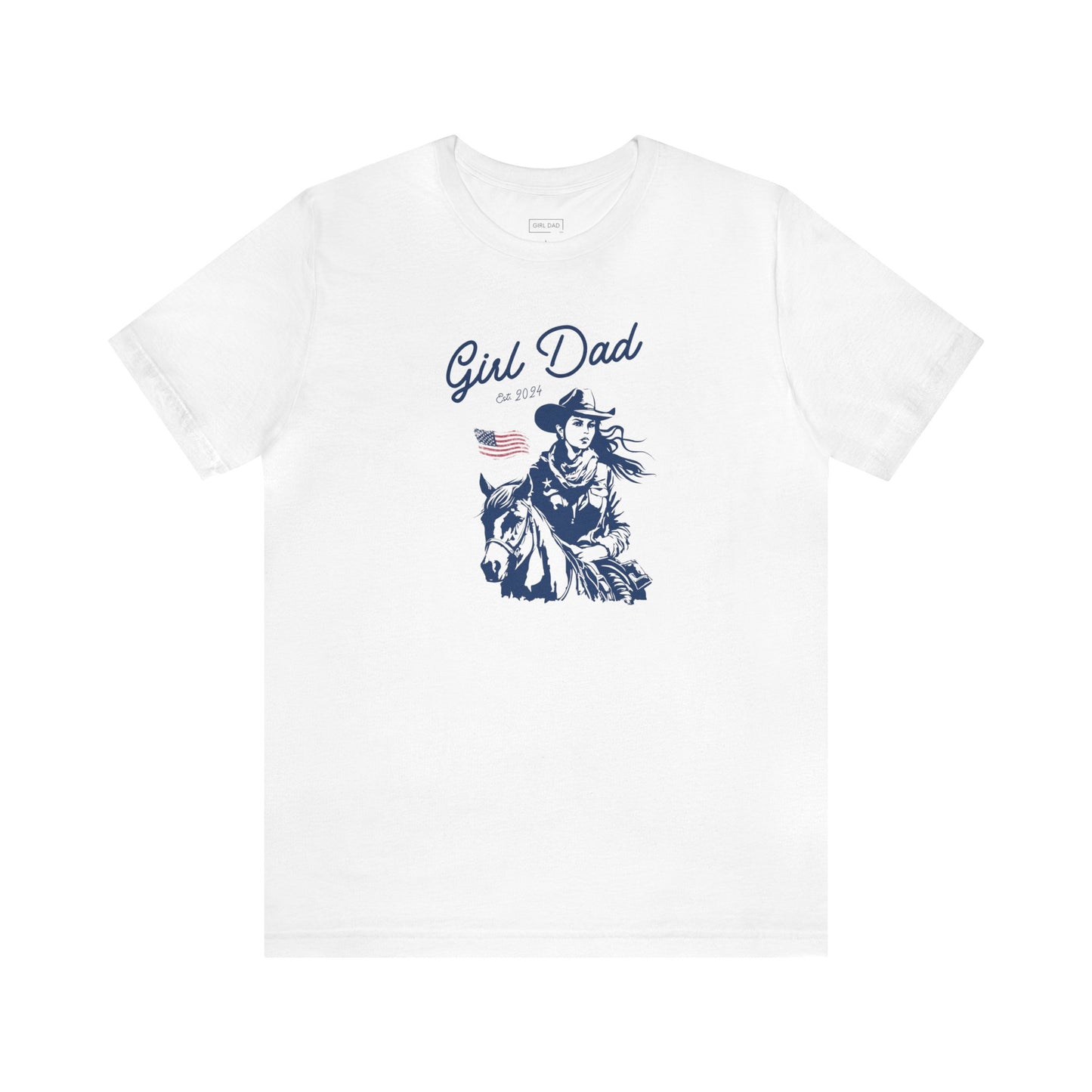 Gir Dad USA -  Daddy's Cowgirl Short Sleeve Tee