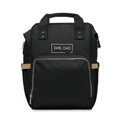 Girl Dad USA - Men's Multifunctional Diaper Backpack - Girl Dad USA