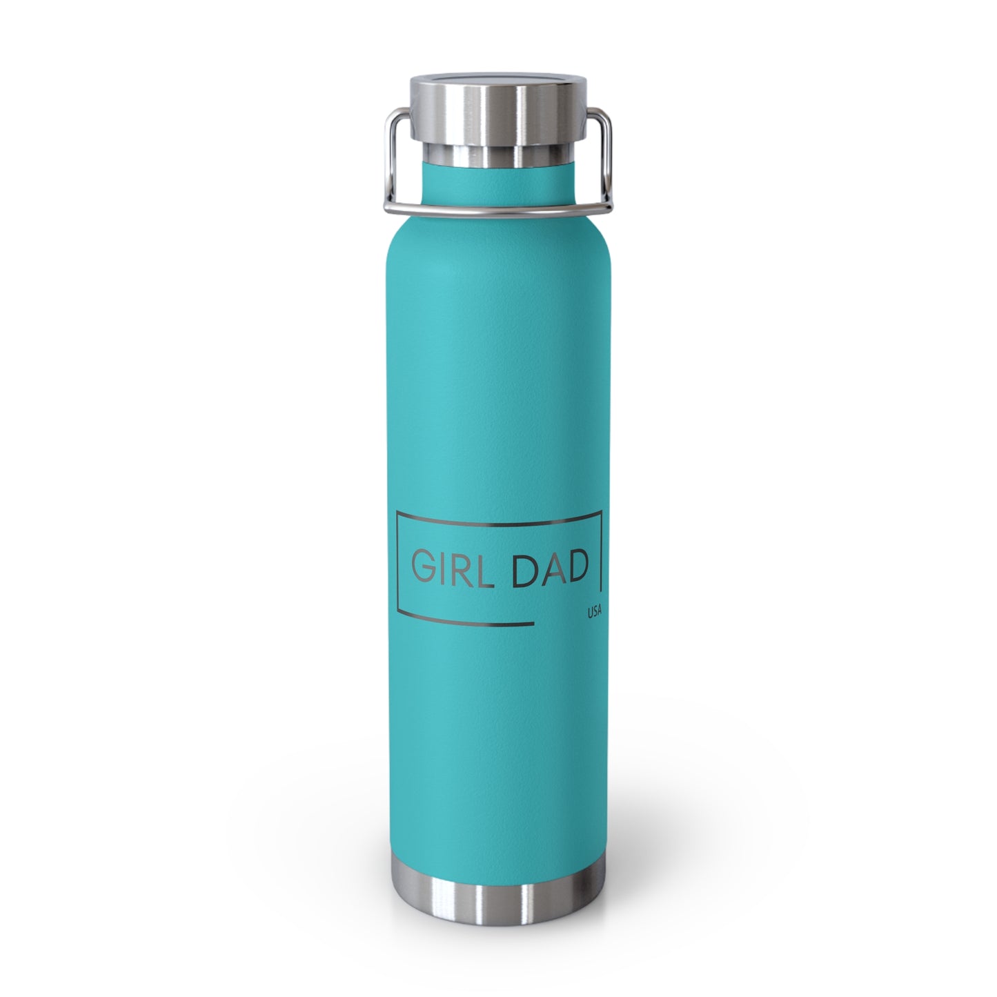 Girl Dad USA - Light Copper Vacuum Insulated Bottle, 22oz