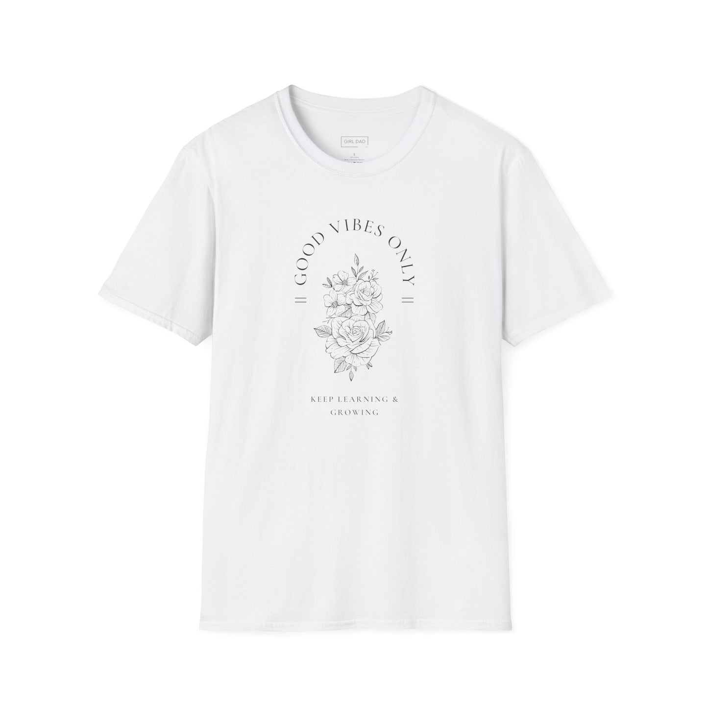 Girl Dad USA - Softstyle Good Vibes T-Shirt