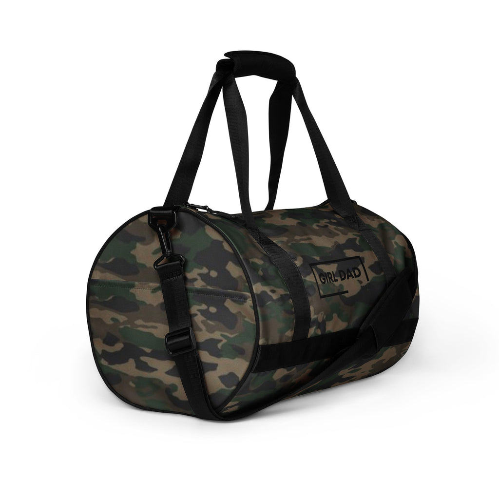 Girl Dad USA - Camo Print Gym Bag - Girl Dad USA