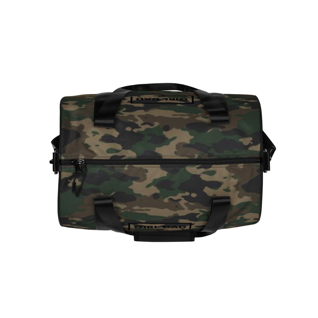 Girl Dad USA - Camo Print Gym Bag - Girl Dad USA