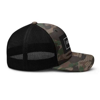 Girl Dad USA - Camouflage Trucker Hat - Girl Dad USA