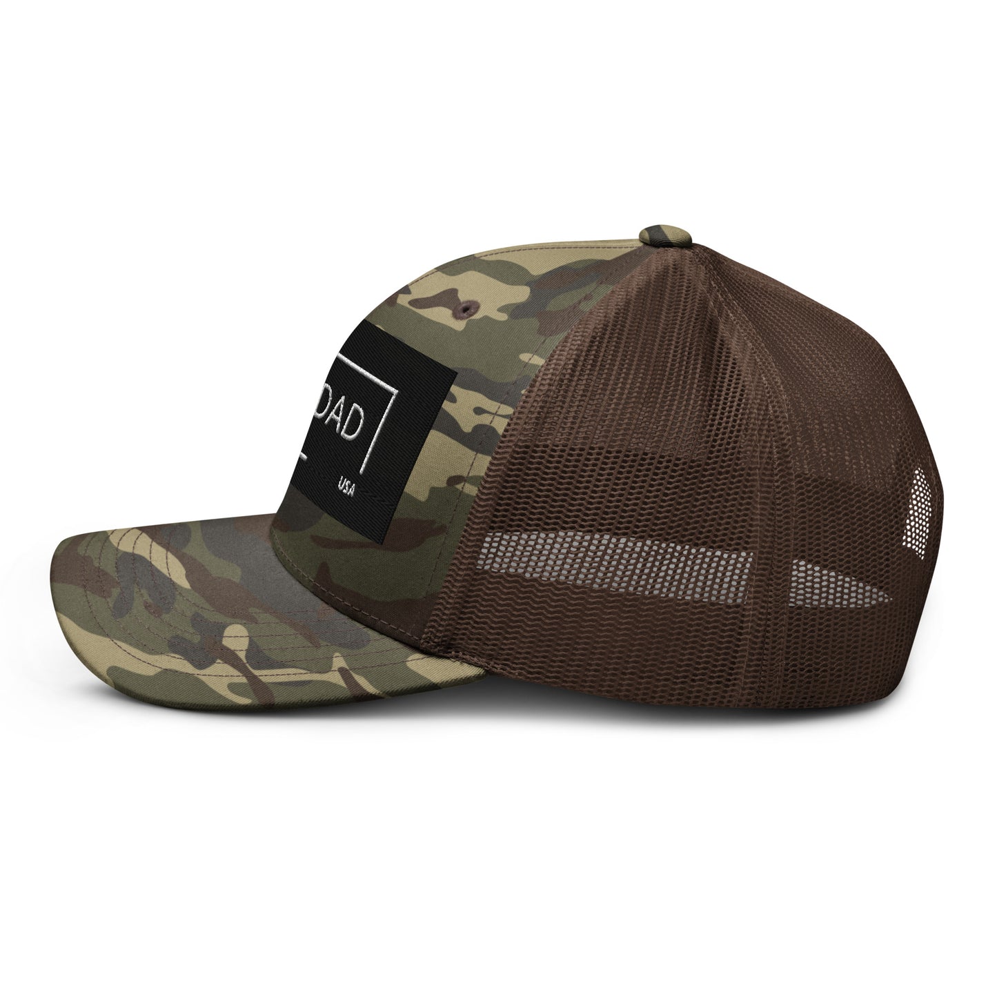 Girl Dad USA - Camouflage Trucker Hat