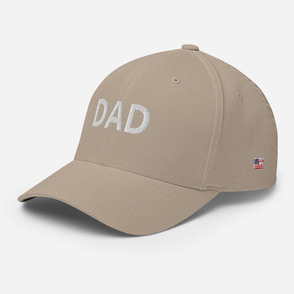 Girl Dad USA - Structured FlexFit Twill Cap - Girl Dad USA