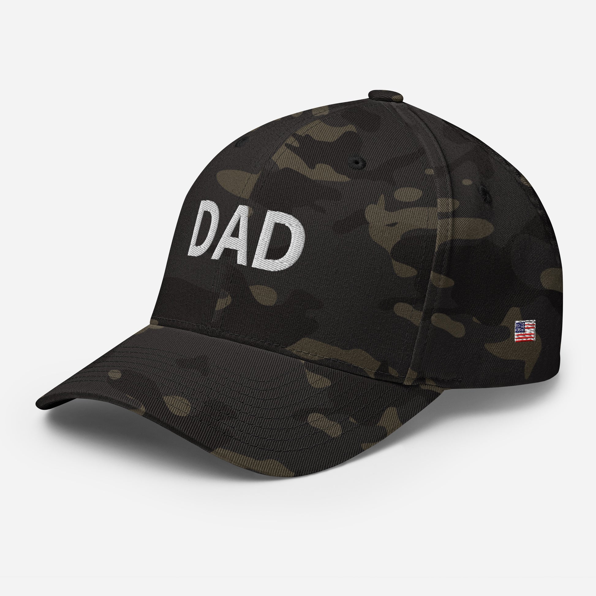 Girl Dad USA - Structured FlexFit Twill Cap - Girl Dad USA