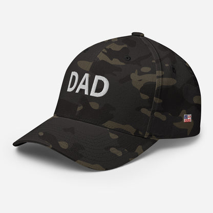 Girl Dad USA - Structured FlexFit Twill Cap - Girl Dad USA