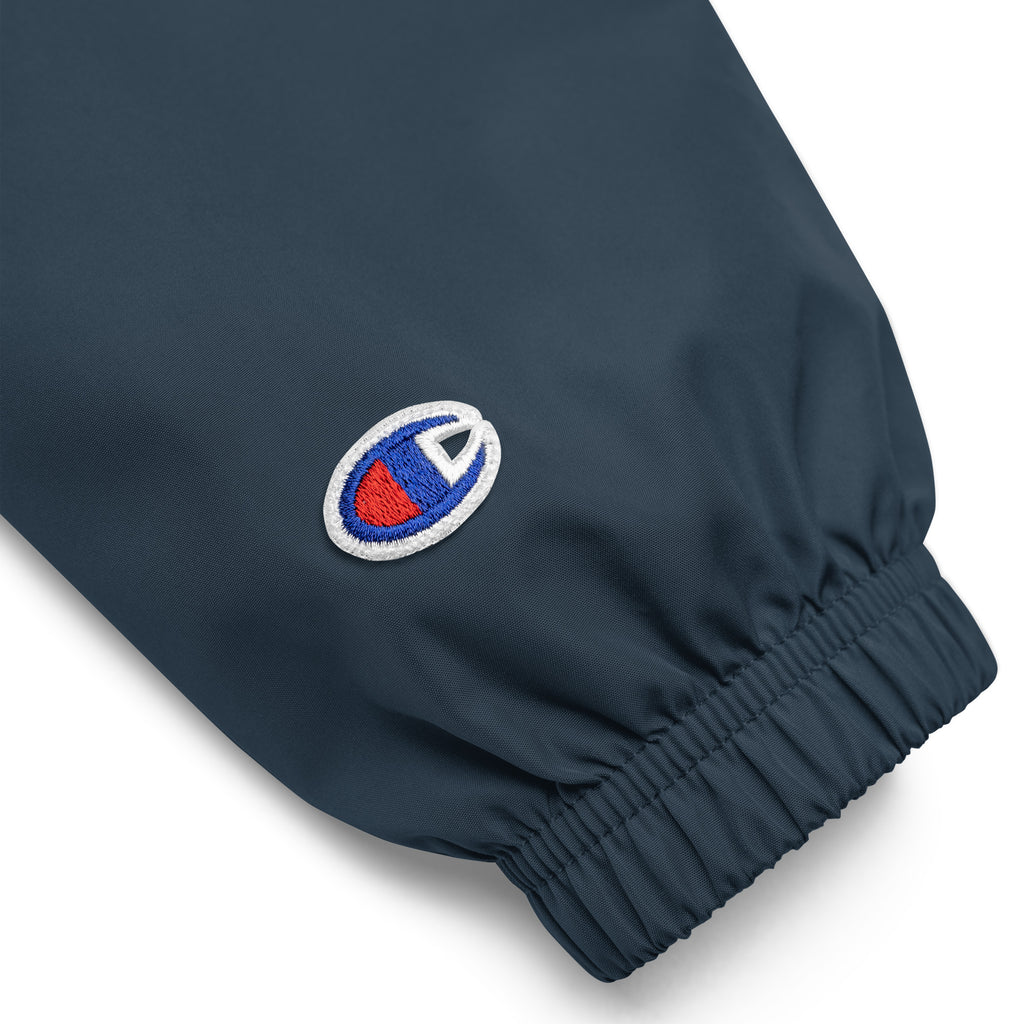 Girl Dad USA - Embroidered Champion Packable Jacket - Girl Dad USA