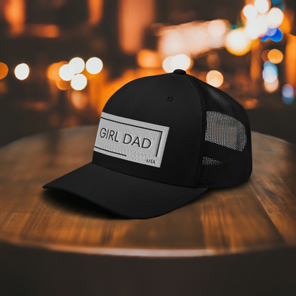 Girl Dad USA - Genuine Vintage Trucker Hat - Girl Dad USA