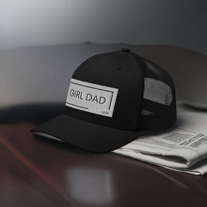 Girl Dad USA - Genuine Vintage Trucker Hat - Girl Dad USA