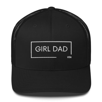 Girl Dad USA - Genuine Trucker Hat - Girl Dad USA