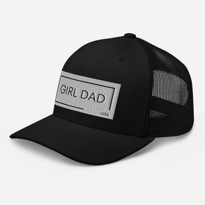 Girl Dad USA - Genuine Vintage Trucker Hat - Girl Dad USA