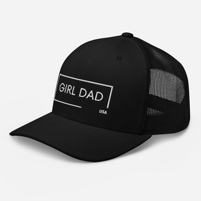 Girl Dad USA - Genuine Trucker Hat - Girl Dad USA