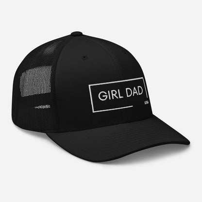 Girl Dad USA - Genuine Trucker Hat - Girl Dad USA