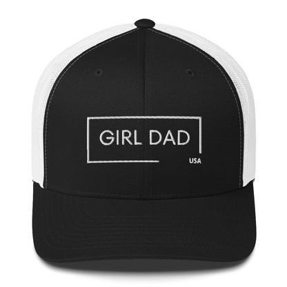 Girl Dad USA - Genuine Trucker Hat - Girl Dad USA