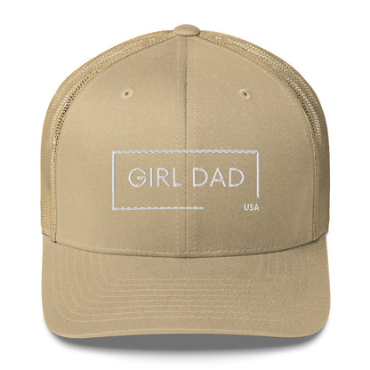 Girl Dad USA - Genuine Trucker Hat - Girl Dad USA