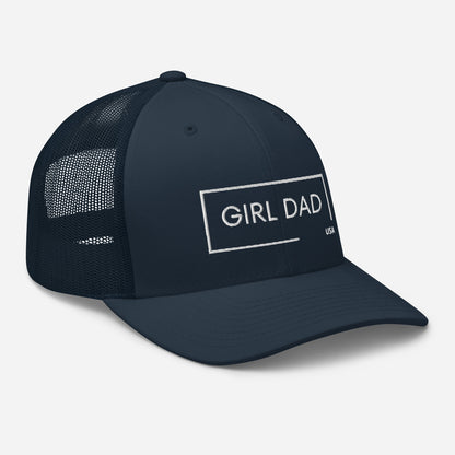 Girl Dad USA - Genuine Trucker Hat - Girl Dad USA