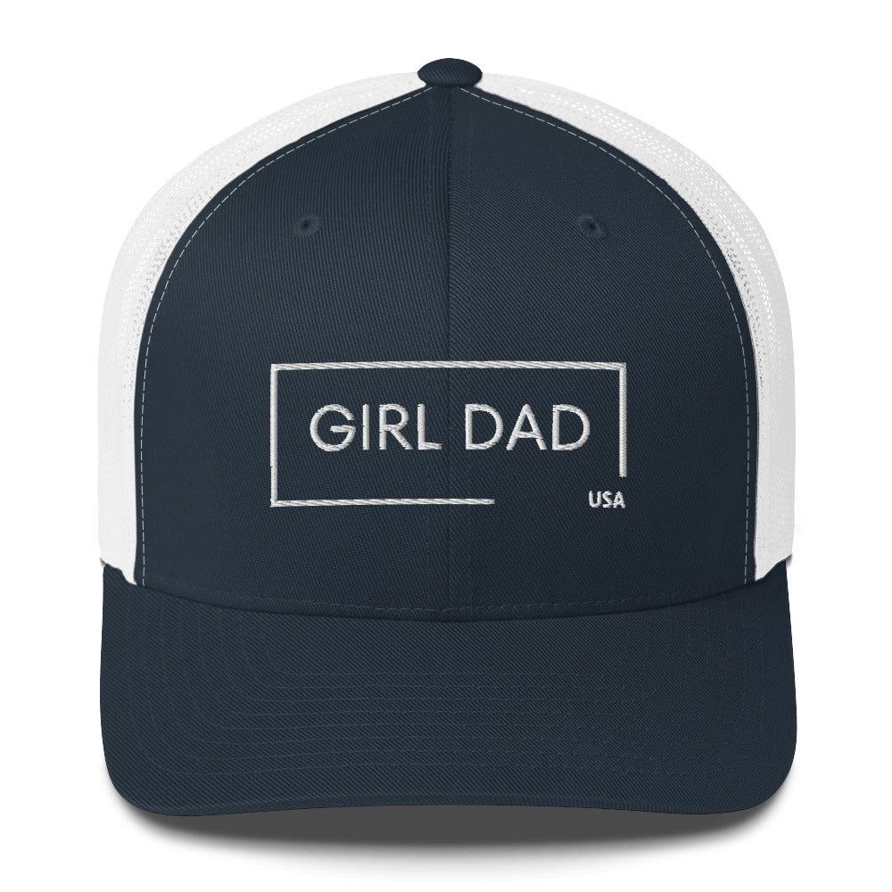 Girl Dad USA - Genuine Trucker Hat