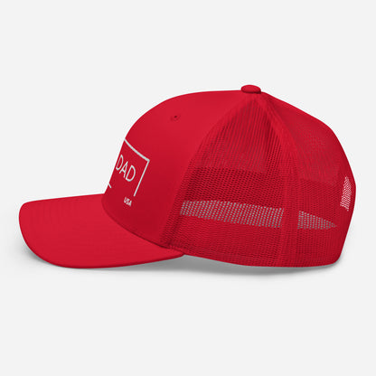 Girl Dad USA - Genuine Trucker Hat - Girl Dad USA
