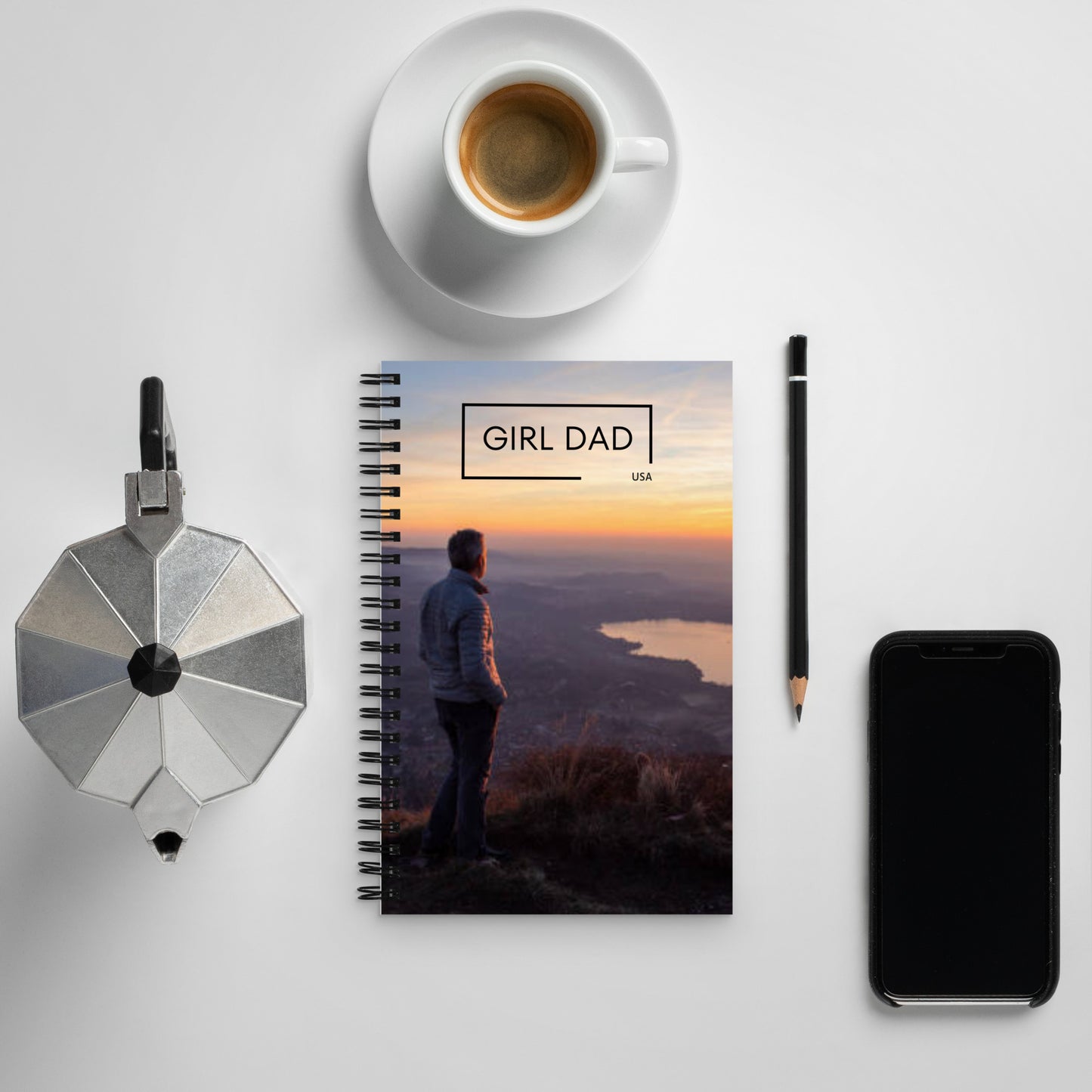 Girl Dad USA - Dad’s Motivational Notebook