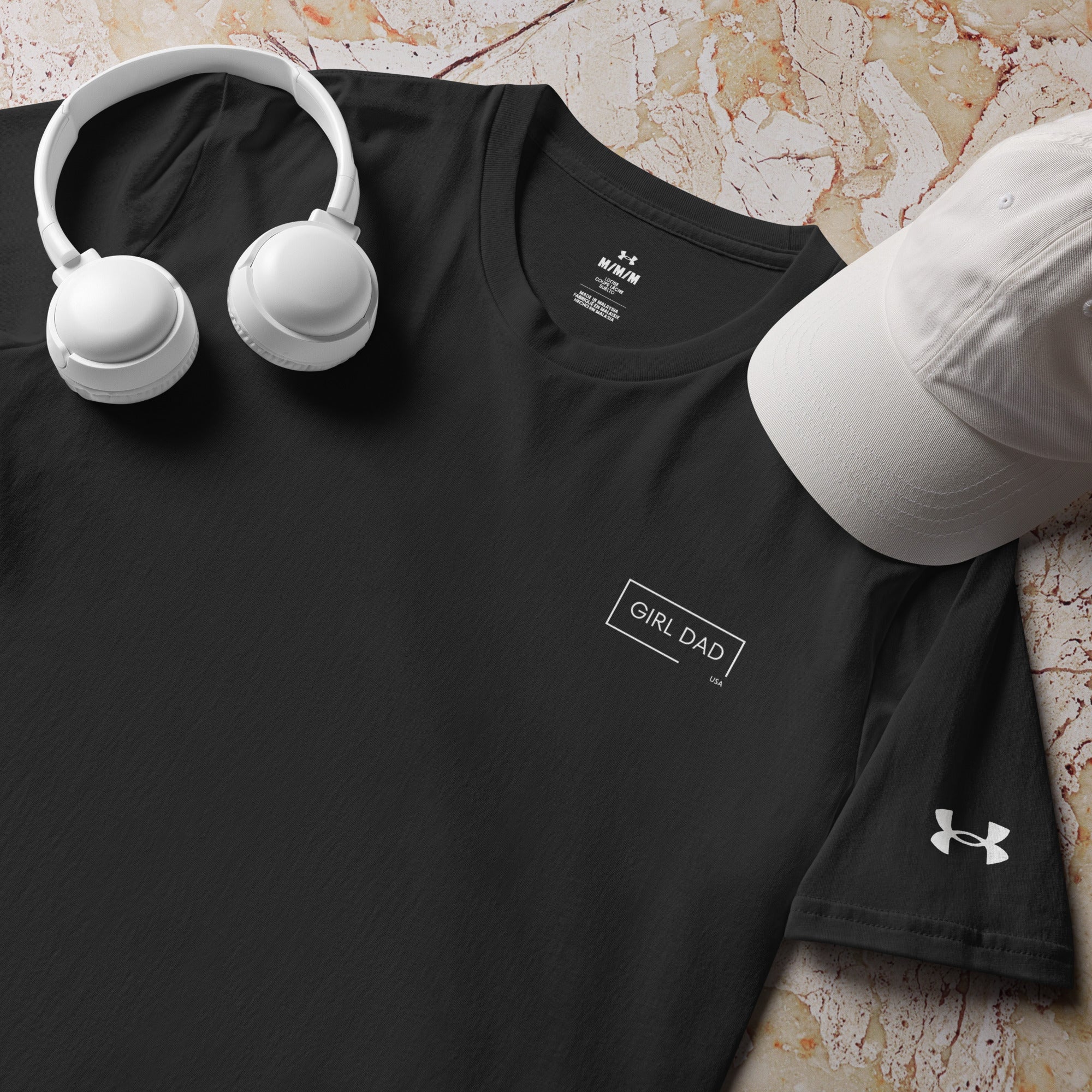 Girl Dad USA - Under ArmourⓇ Athletic T-Shirt - Girl Dad USA