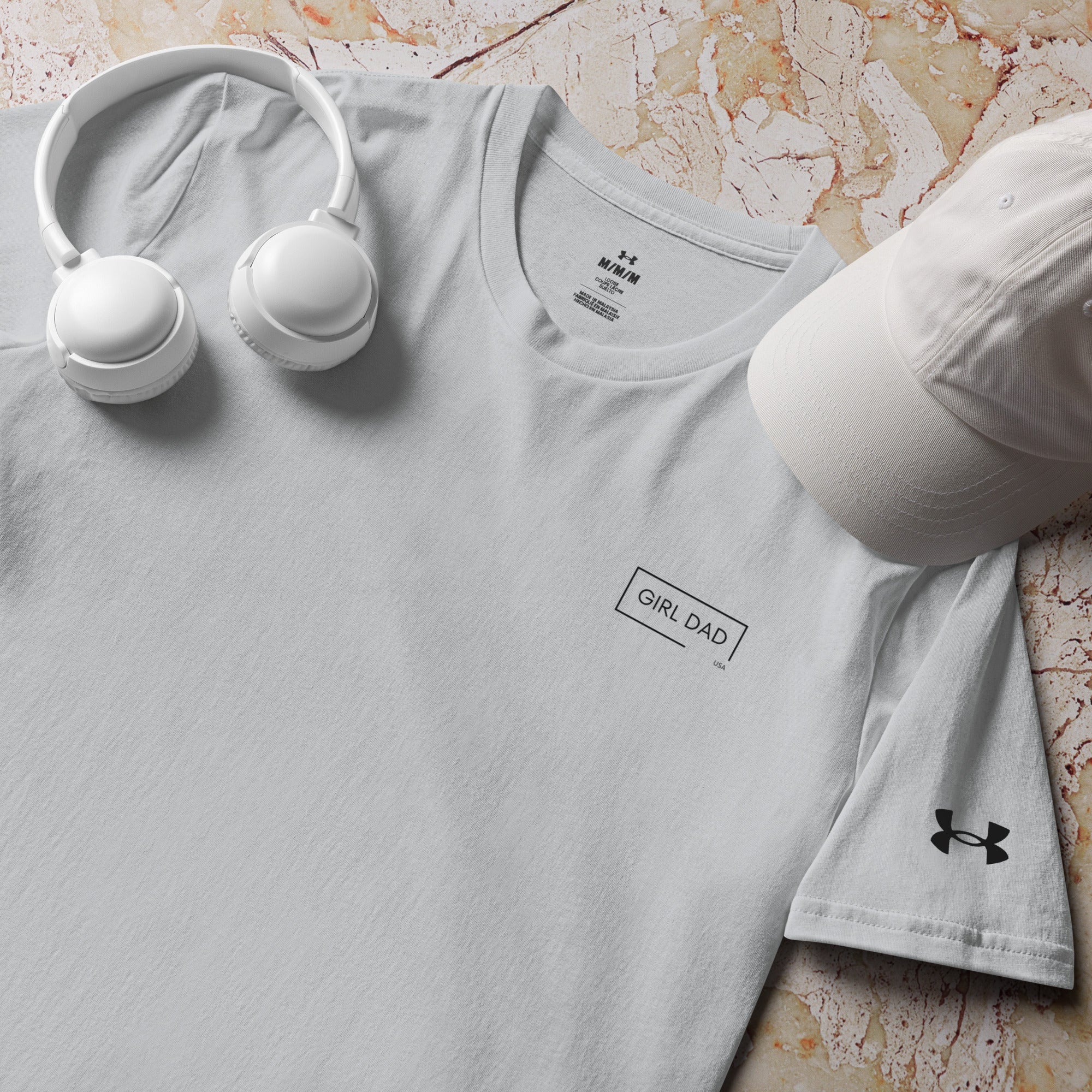 Girl Dad USA - Under ArmourⓇ Athletic T-Shirt - Girl Dad USA