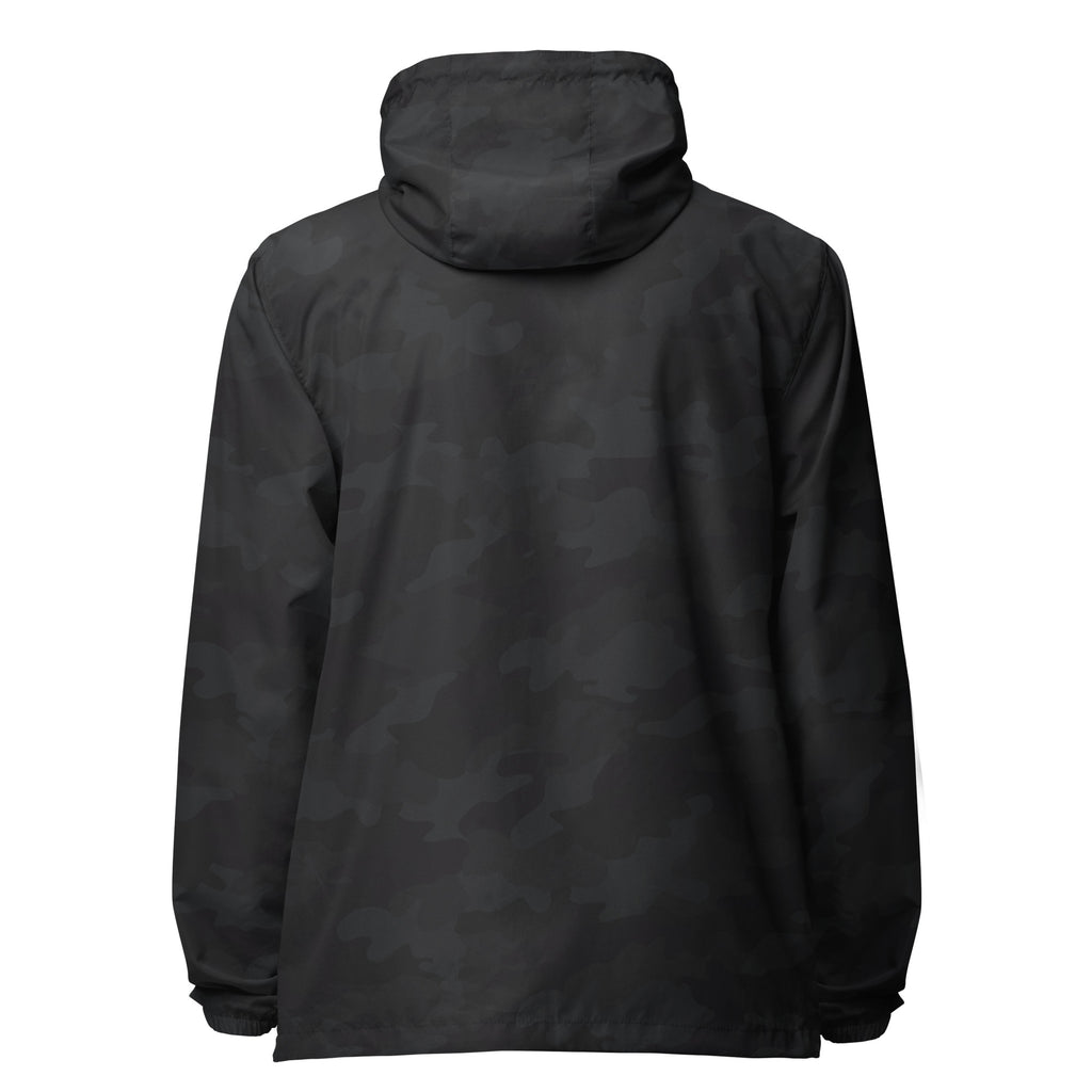 Girl Dad USA - Lightweight Dark Zip Up Windbreaker - Girl Dad USA