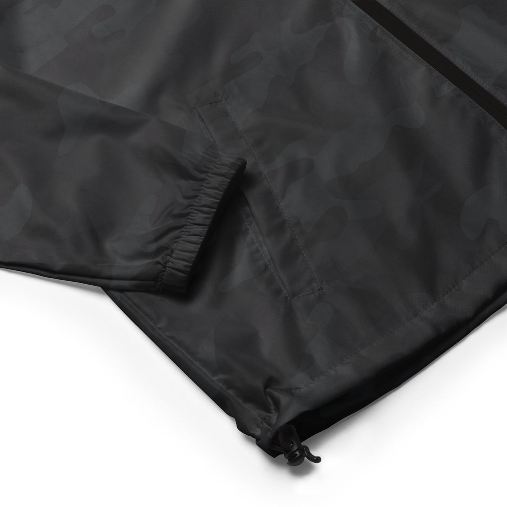Girl Dad USA - Lightweight Dark Zip Up Windbreaker - Girl Dad USA