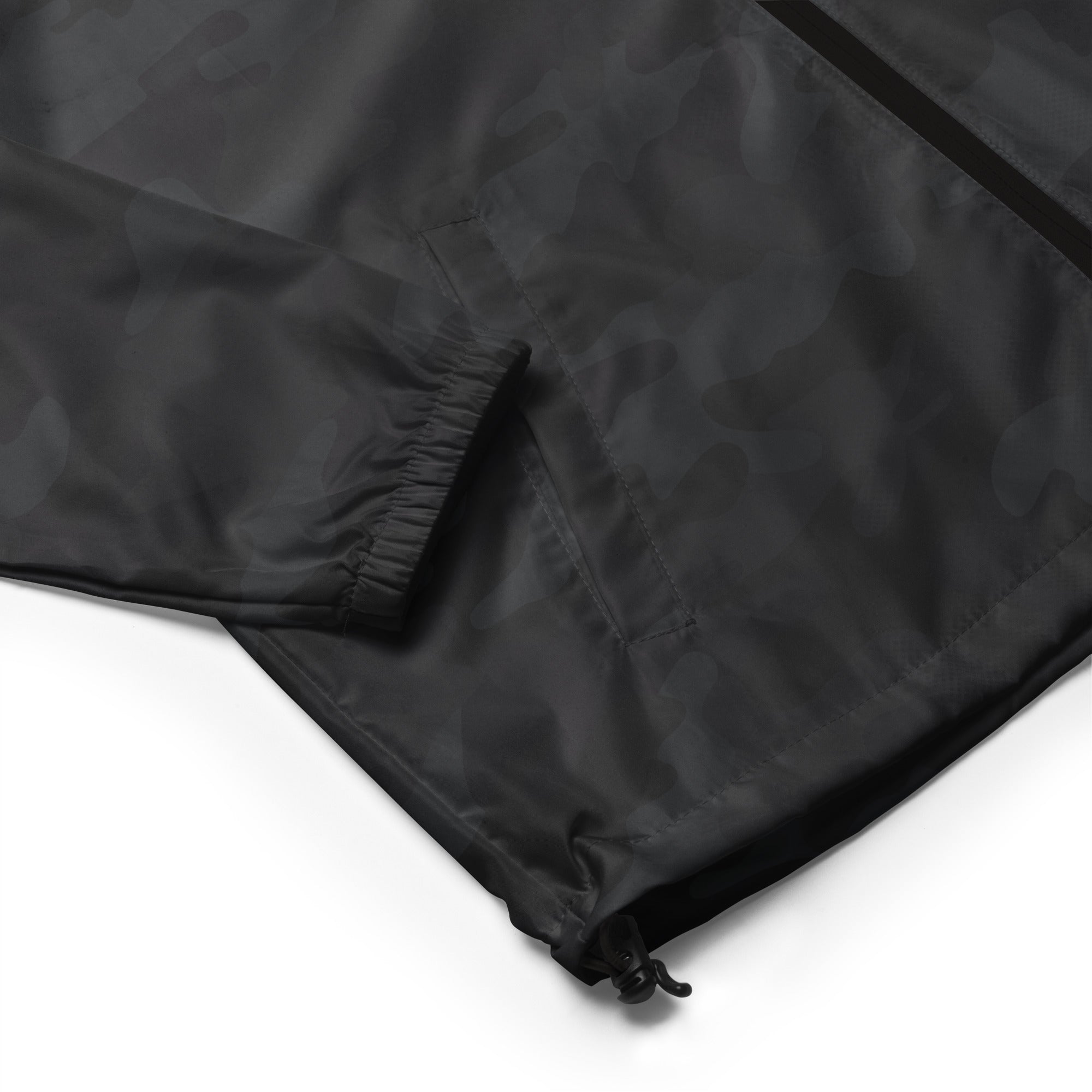 Girl Dad USA - Lightweight Dark Zip Up Windbreaker - Girl Dad USA