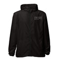 Girl Dad USA - Lightweight Dark Zip Up Windbreaker - Girl Dad USA