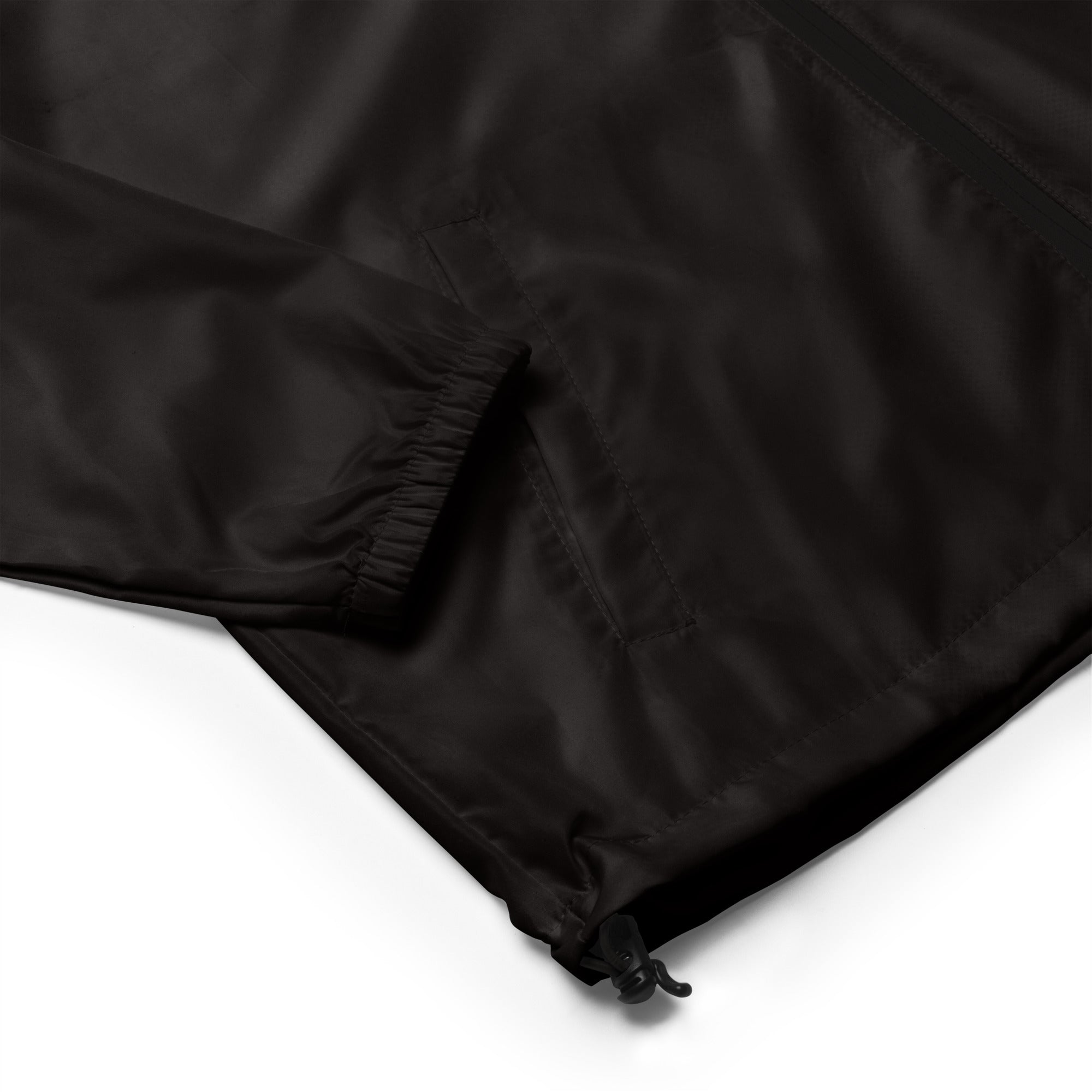 Girl Dad USA - Lightweight Dark Zip Up Windbreaker - Girl Dad USA