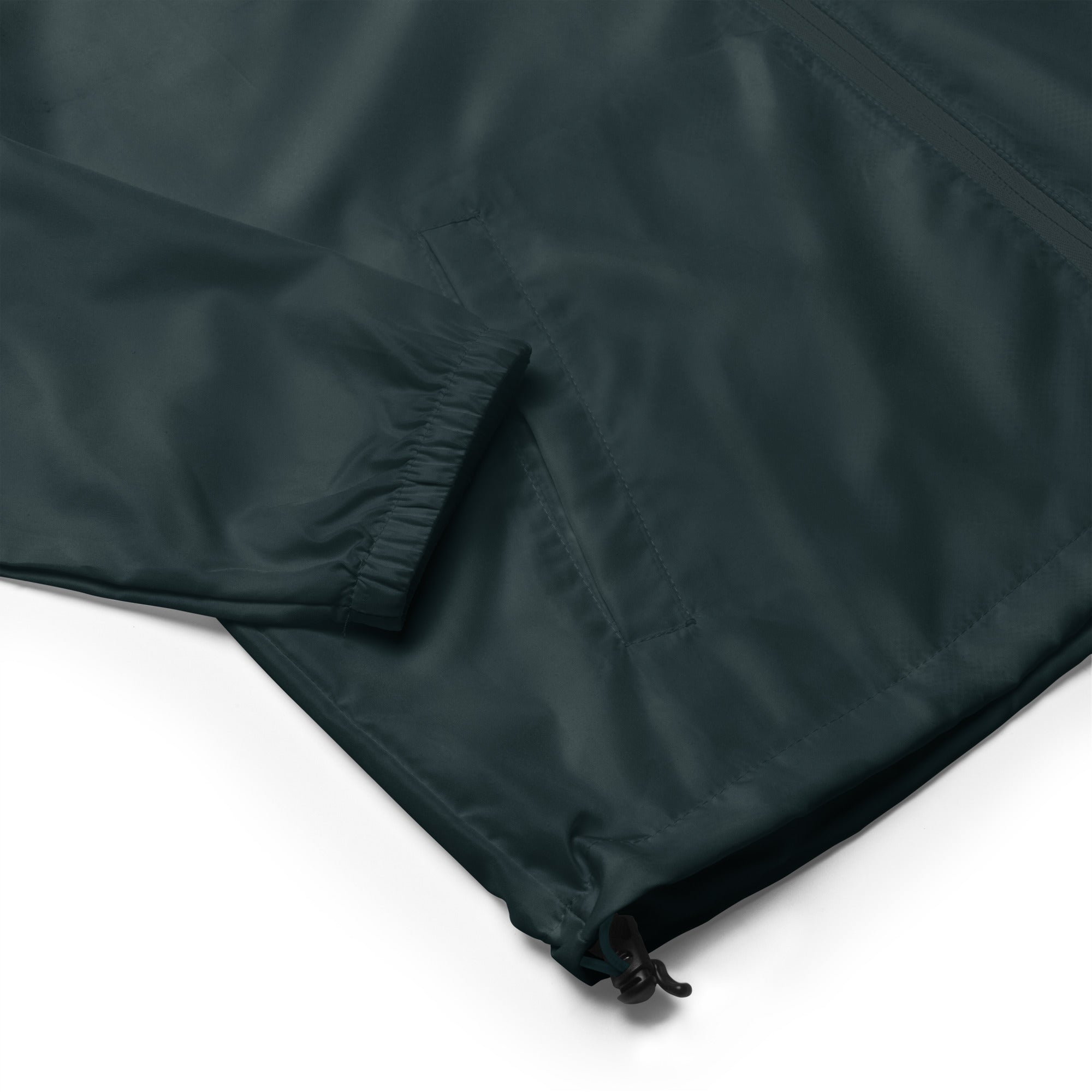 Girl Dad USA - Lightweight Dark Zip Up Windbreaker - Girl Dad USA