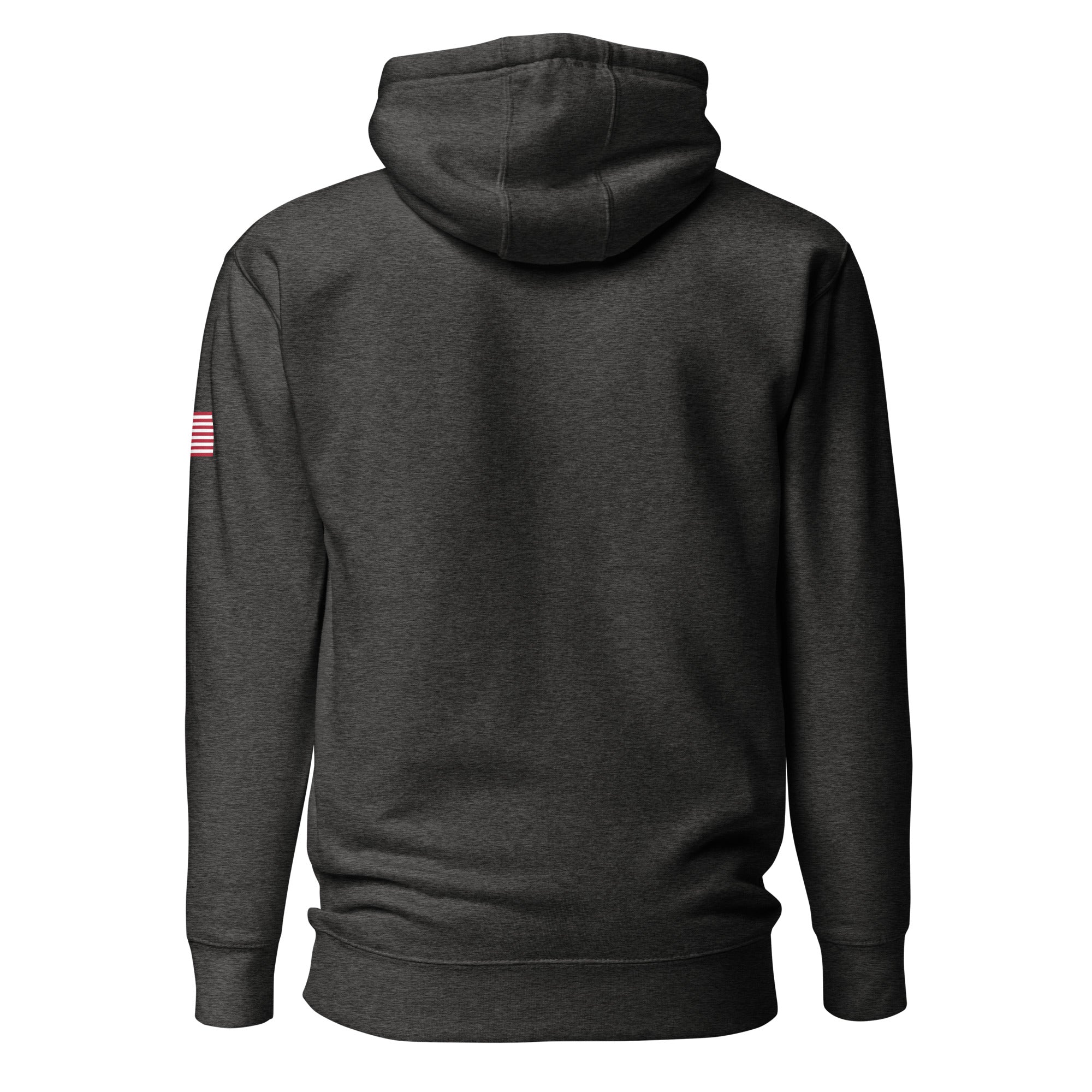 Girl Dad USA - Men's Hoodie w/ Side USA Flag - Girl Dad USA