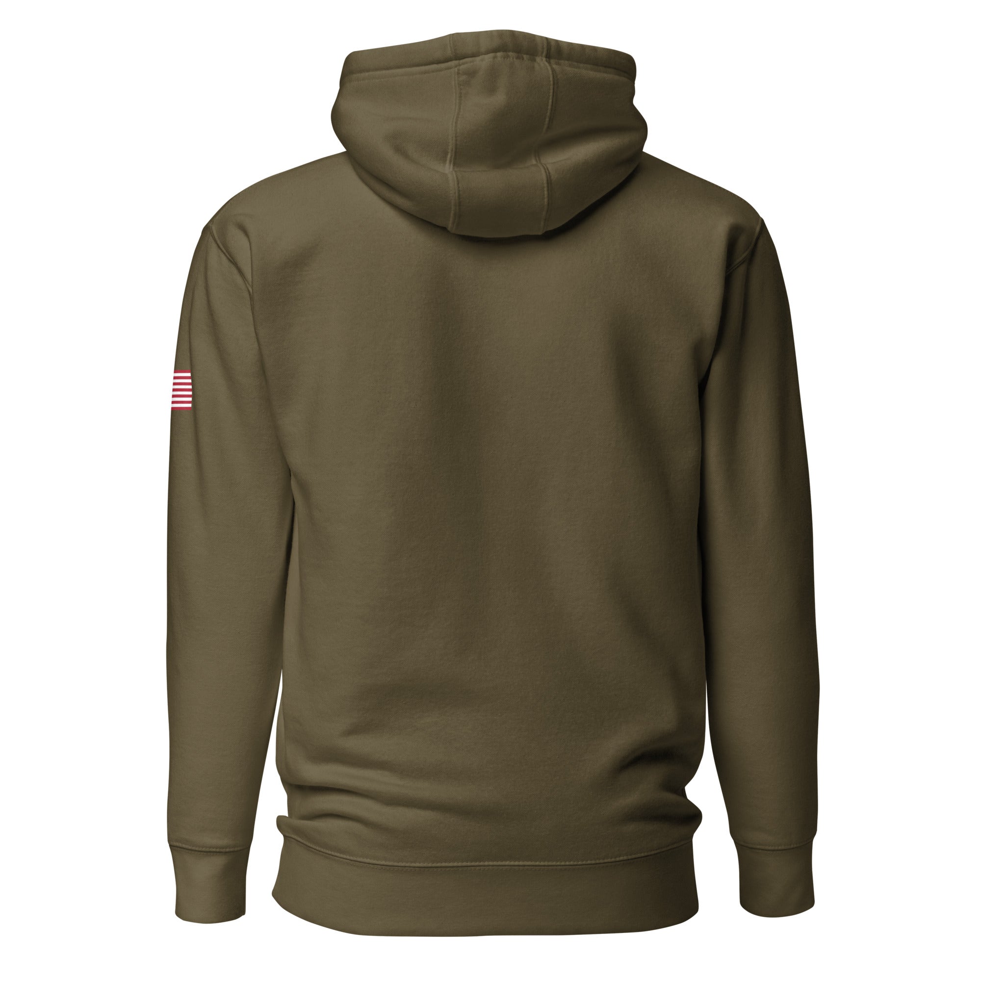 Girl Dad USA - Men's Hoodie w/ Side USA Flag - Girl Dad USA