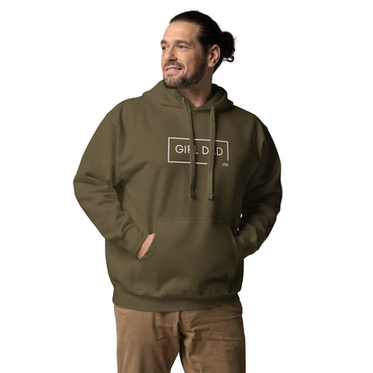 Girl Dad USA - Premium Hoodie - Girl Dad USA