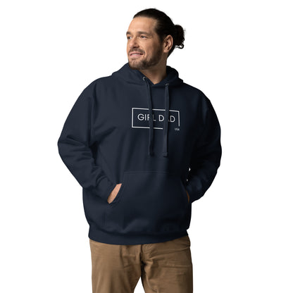 Girl Dad USA - Premium Hoodie - Girl Dad USA