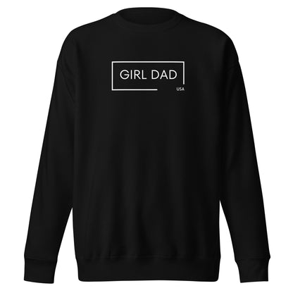 Girl Dad USA - Premium Sweatshirt - Girl Dad USA